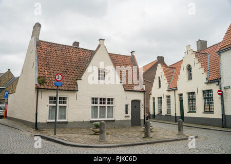 Brugge, APR 28 : belle vue sur la rue de la ville on APR 28, 2018 à Brugge, Beligum Banque D'Images