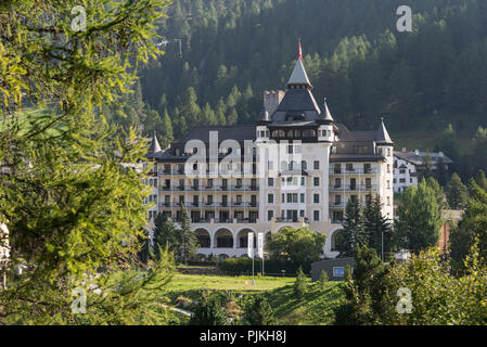 Hotel Walther Pontresina, Engadine, canton des Grisons, Suisse Banque D'Images