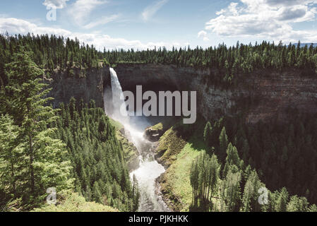 Helmcken Falls, parc provincial Wells Gray, Canada Banque D'Images