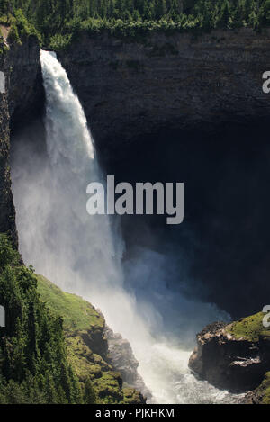 Chutes Helmcken, Cascade, parc provincial Wells Gray, Canada Banque D'Images