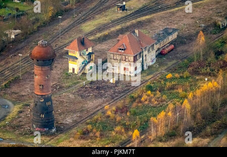 Duisburg Duisburg Wedau Bissingheim Bissingheim, ancien château d'eau de la Ruhr, Duisburg, Rhénanie du Nord-Westphalie, Allemagne Banque D'Images