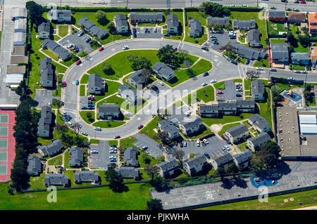 Offres et demandes de logement circulaire, maisons unifamiliales, jumelées, San Jose, San Francisco, United States, California, USA Banque D'Images