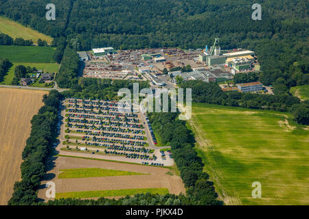 Alter Postweg, Prosper-Haniel Mine, Schacht Kirchhellen, Kirchhellen, Bottrop, Ruhr, Rhénanie du Nord-Westphalie, Allemagne Banque D'Images