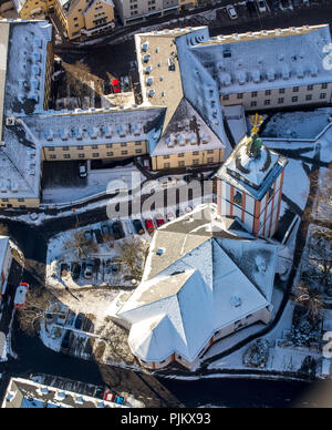 Église protestante Nikolai Siegen, vieille ville de Siegen, Krönchen, Siegen, Siegerland, Kreis Düren, Rhénanie du Nord-Westphalie, Allemagne Banque D'Images