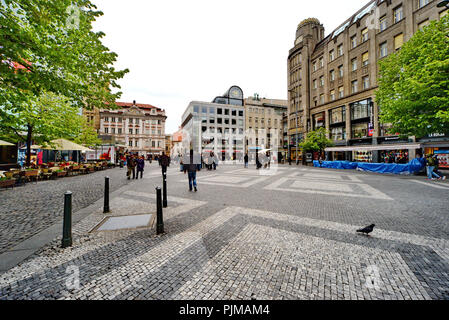 République tchèque, Prague, Nove Mesto, Vieille Ville Banque D'Images