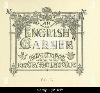Libre à partir de la page 17 de "l'English Garner. Ingatherings à partir de notre histoire et littérature' . Banque D'Images