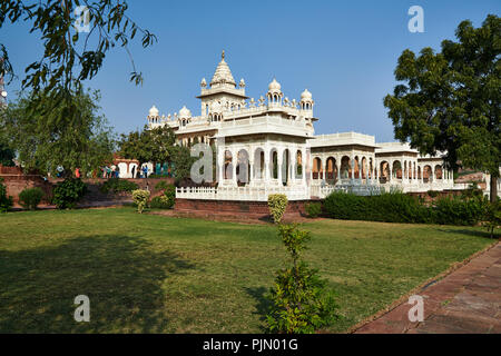 Le mausolée de Jaswant Thada, Jodhpur, Rajasthan, India Banque D'Images