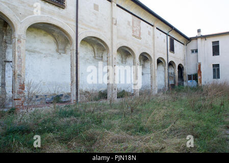 Villa Medici 'dell'Ambrogiana' psychiatrique hôpital Ex judiciaire de Montelupo Fiorentino, Florence, Italie. Banque D'Images