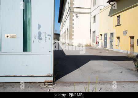 Villa Medici 'dell'Ambrogiana' psychiatrique hôpital Ex judiciaire de Montelupo Fiorentino, Florence, Italie. Banque D'Images