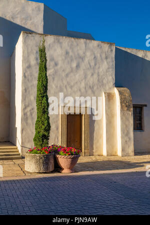 La Cathédrale de San Fernando (Espagnol : Catedral de San Fernando) à San Antonio, Texas. Banque D'Images