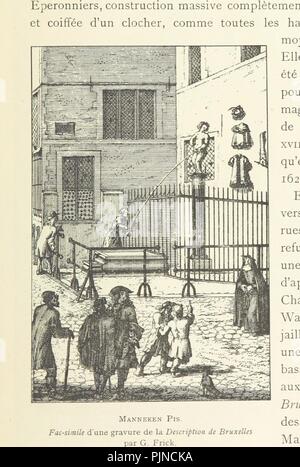 Libre à partir de la page 161 de "Bruxelles à travers les àges. (Troisième volume . par H. Hymans, P. Hymans.)' . Banque D'Images