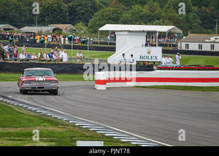 Chichester, West Sussex, UK, 8 septembre 2018. Au cours de la course automobile Goodwood Revival à Goodwood Motor Credit : Gergo Toth/Alamy Live News Banque D'Images