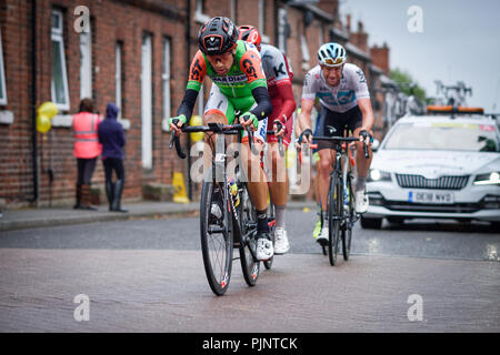 Newstead,Bretagne,UK : le 08 septembre 2018.L'équipe sky rider Ian Stannard remporte l'étape 7 à Mansfield. Crédit : Ian Francis/Alamy Live News Crédit : Ian Francis/Alamy Live News Banque D'Images