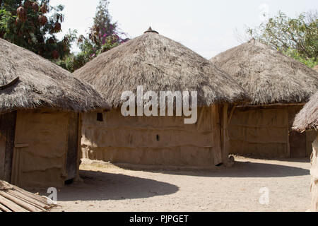 La vie des gens masai près d'Arusha Banque D'Images