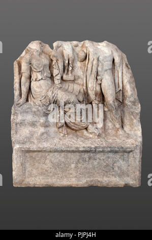 Les Reliefs du Sebasteion impériale à Aphrodisias ville antique ,Geyre,Aydin,Turquie Banque D'Images