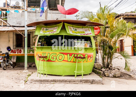 Une vue typique de la ville de Copan au Honduras Banque D'Images