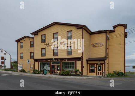 L'extérieur de l'Harbour Inn sur Campbell Street à Bonavista, Terre-Neuve et Labrador Banque D'Images