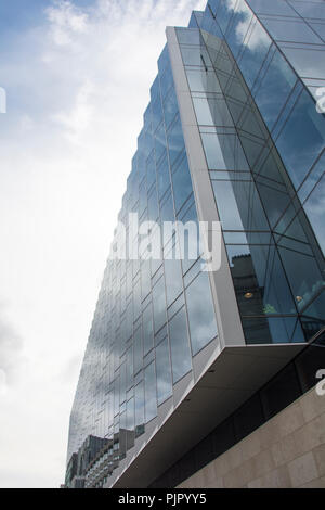 Goldman Sachs Cour Plumtree bâtiment du Siège, sur le tailleur de la rue, la ville de London, UK Banque D'Images