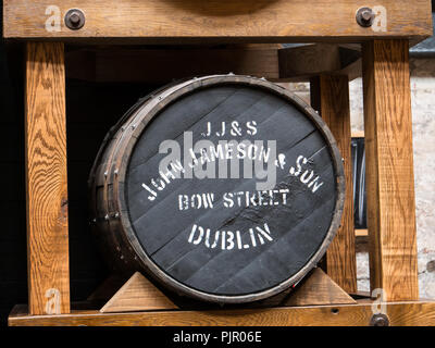 Distillerie Jameson est l'un des célèbres producteurs de whisky irlandais Banque D'Images