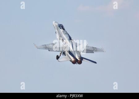 Royal Canadian Air Force - McDonnell Douglas CF-18 Hornet au Royal International Air Tattoo 2018 Banque D'Images