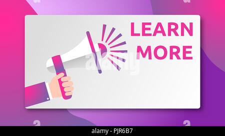 C'EST LE MODÈLE MODERNE DE LA PUBLICITÉ, QUI EST UTILISÉ DANS LA CONCEPTION DE SITE WEB ET LA PUBLICITÉ MONDIALE Banque D'Images