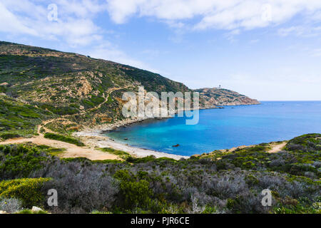 Pointe de la Revellata, Calvi, Corse, France Banque D'Images