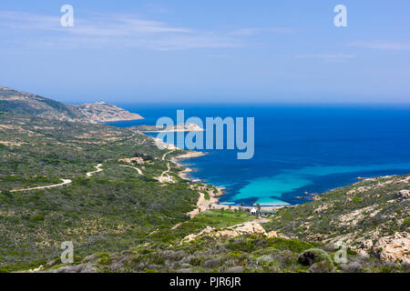 Pointe de la Revellata, Calvi, Corse, France Banque D'Images