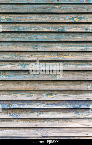 Old grunge background colorés avec de la peinture bleue de déroulage Banque D'Images