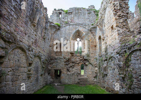 Abbaye d'Easby près de Richmond, Yorkshire Banque D'Images