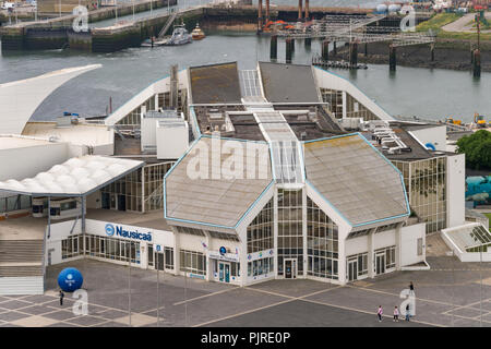 Boulogne-sur-Mer, France - 16 juin 2018 : Nausicaa Centre National de la mer. Banque D'Images