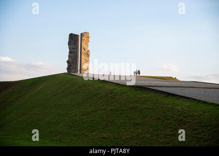 Monument aux soldats Polonais de Wroclaw, Pologne Banque D'Images