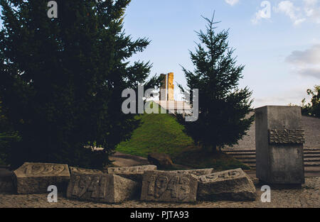 Monument aux soldats Polonais de Wroclaw Banque D'Images