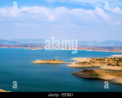 Lac Hassan addakhil au Maroc Banque D'Images