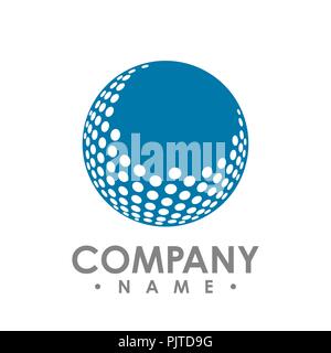 Châssis circulaire demi-teinte blanc avec points résumé vecteur de conception. La frontière à l'aide de cercle rond demi-teinte points texture tramée. Illustration de Vecteur