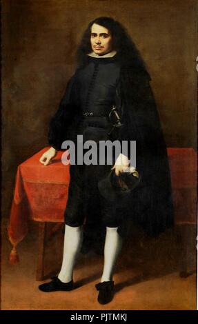 Bartolomé Esteban Perez Murillo - Portrait of Ruff Collar - Banque D'Images