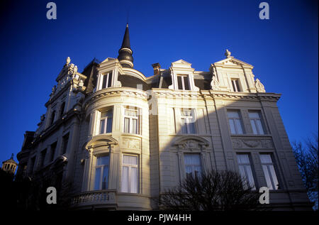 L'Art nouveau et Jugendstiel façades de la Cogels-Osylei à Berchem, Anvers (Belgique, 06/01/2008) Banque D'Images