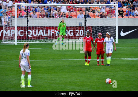 Coup de pied gratuit de football Banque D'Images