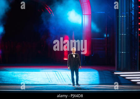 Vérone, Italie. Le 8 septembre 2018. Les concerts d'ANDREA BOCELLI'S NIGHT DANS L'ARÈNE DE VÉRONE Verona (Italie) le 9 septembre 2018 PHOTO PAR FILIPPO RUBIN Crédit : Filippo Rubin/Alamy Live News Banque D'Images