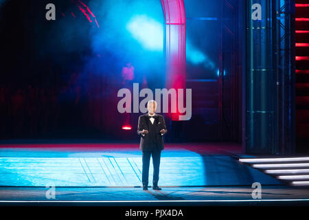 Vérone, Italie. Le 8 septembre 2018. Les concerts d'ANDREA BOCELLI'S NIGHT DANS L'ARÈNE DE VÉRONE Verona (Italie) le 9 septembre 2018 PHOTO PAR FILIPPO RUBIN Crédit : Filippo Rubin/Alamy Live News Banque D'Images