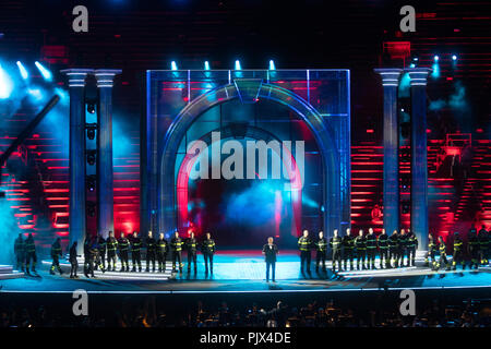 Vérone, Italie. Le 8 septembre 2018. Les concerts d'ANDREA BOCELLI'S NIGHT DANS L'ARÈNE DE VÉRONE Verona (Italie) le 9 septembre 2018 PHOTO PAR FILIPPO RUBIN Crédit : Filippo Rubin/Alamy Live News Banque D'Images