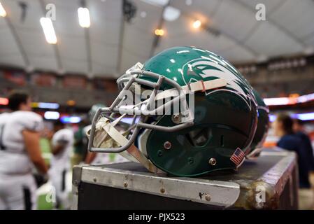 Syracuse, NY, USA. Sep 8, 2018. Syracuse défait Wagner 62-10 au Carrier Dome à Syracuse, New York. Photo par Alan Schwartz/Cal Sport Media/Alamy Live News Banque D'Images