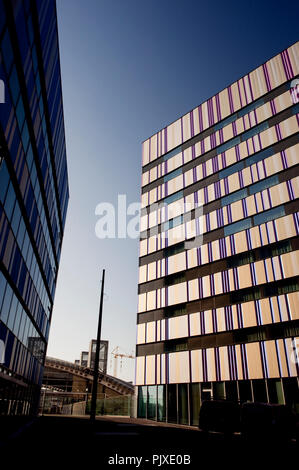 L'hôtel Park Inn à Louvain, conçu par Creneau International, dans la nouvelle zone appelée 'Kop van Kessel-Lo' (Belgique, 14/11/2011) Banque D'Images