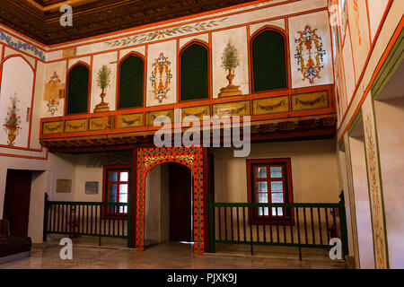 Beaux murs du palais de Bakhtchyssaraï, Crimée Banque D'Images