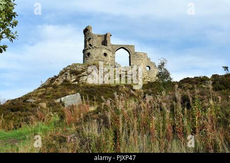 Mow Cop Château Banque D'Images