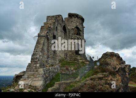 Mow Cop Château Banque D'Images