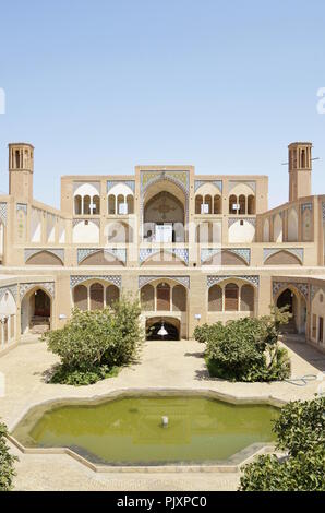 La mosquée Agha Bozorg à Kashan, Iran, Ispahan Province Banque D'Images