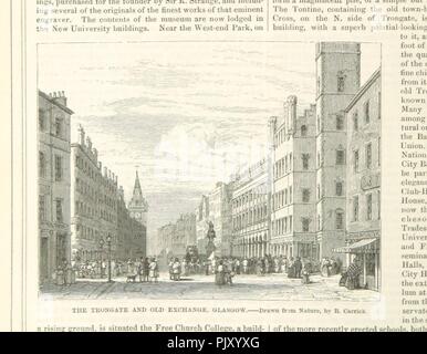 Libre à partir de la page 432 de '[L'Imperial Gazetteer ; un dictionnaire général de la géographie, physique, politique, statistiques et descriptifs ... Edité par W. G. Blackie ... ... Avec les illustrations, etc.]' . Banque D'Images