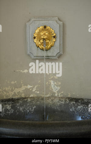 Elisenbrunnen, printemps, Friedrich Wilhelm's Place, Aix-la-Chapelle, Rhénanie du Nord-Westphalie, Allemagne, Quelle, Friedrich-Wilhelm-Platz, Nordrhein-Westfalen, Deuts Banque D'Images