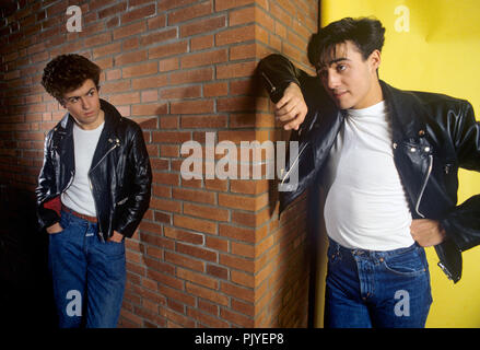 (George Michael, Andrew Ridgeley ) Wham ! Im Januar 1993 sur dans . Dans le monde d'utilisation | Banque D'Images