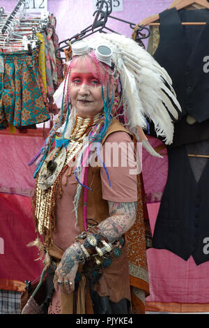 Eastbourne, Royaume-Uni. 9 septembre 2018. Festival Steampunk, 2018 UK Crédit : Susie Kearley/Alamy Live News Banque D'Images